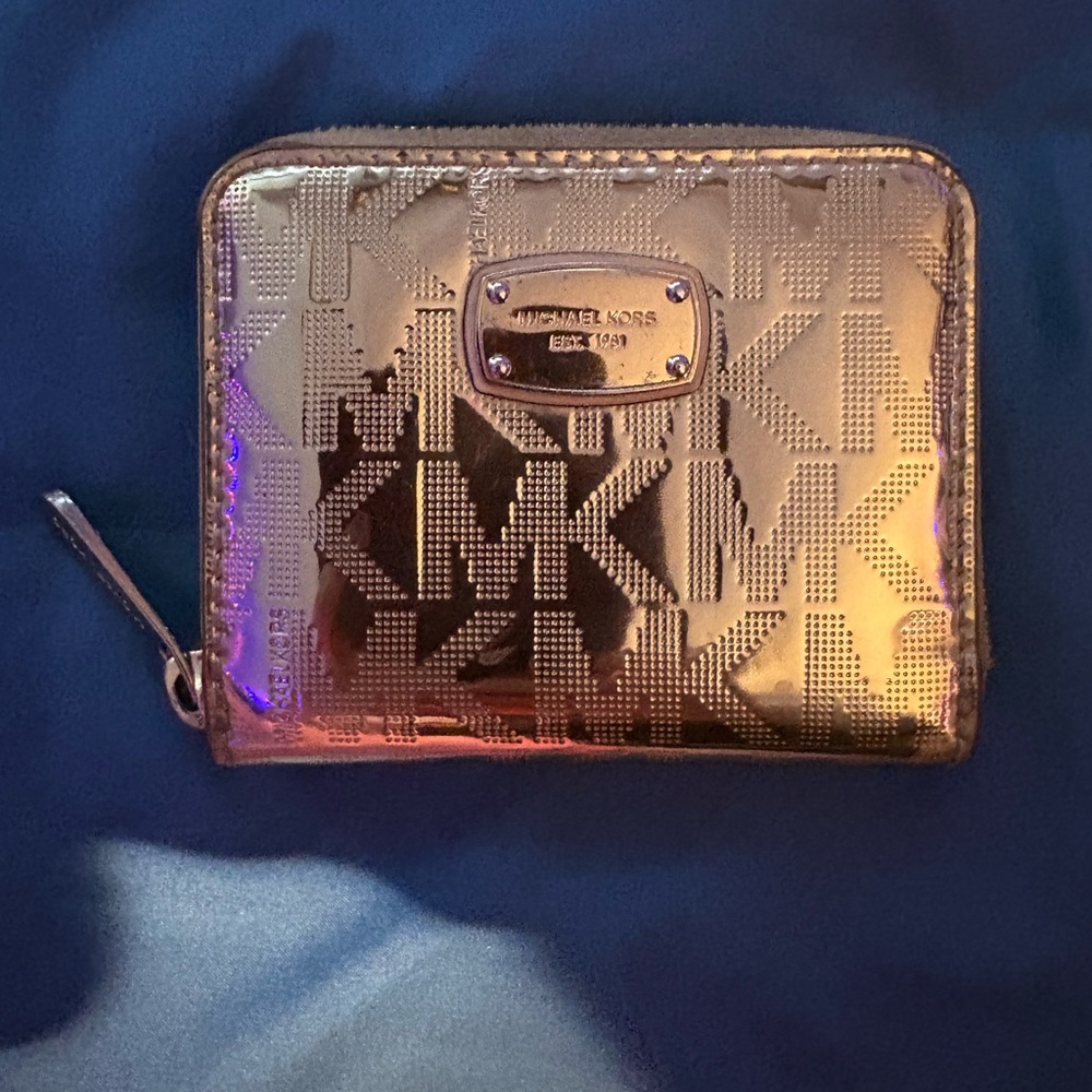 Michael Kors Tan Zip Wallet
